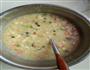 皮蛋火腿疙瘩汤的做法图解3