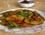 豆角土豆炒香肠的做法图解3