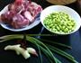 夏日靓汤-毛豆猪骨汤高压锅版的做法图解1