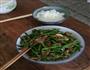 豇豆炒肉的做法图解1