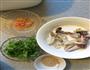 鸡肉丝梭子蟹粥的做法图解1