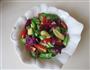金枪鱼黄秋葵蔬菜沙拉的做法图解5