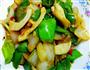 青椒墨鱼的做法图解3