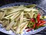 蚝油双椒茄丝的做法图解1