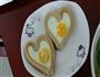 鱼肉火腿爱心煎蛋的做法图解4
