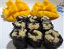 黑米肉松寿司的做法步骤5