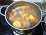 玉米胡萝卜排骨汤的做法图解7