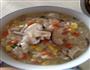 香菇鸡肉粥的做法图解1