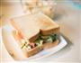 营养早餐-火腿沙拉三明治的做法图解2