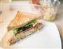 营养早餐-火腿沙拉三明治的做法图解4