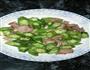 培根炒秋葵的做法图解4