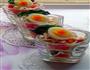 鱼子酱溏心鹌鹑蛋配蔬果沙拉的做法图解10