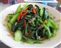 清炒菜心的做法图解1