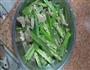 猪肉炒秋葵的做法图解7
