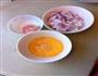 洋葱虾仁炒鸡蛋的做法图解1