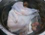 荸荠花生炖鸡汤的做法图解4