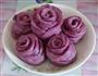 紫薯玫瑰花馒头的做法图解12