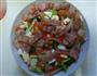 培根鲜虾蔬菜沙拉的做法图解4