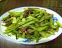 芹菜炒肉的做法图解3