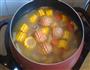 玉米鲜鲍炖鸡汤的做法步骤12