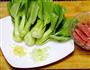 菜心肉片的做法图解2