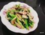 青菜炒香菇的做法图解6