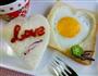 吐司煎蛋-用食物表达爱的做法步骤9