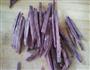 炸紫薯条的做法图解2