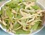 芹菜杆炒千张的做法图解1