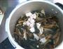 菜干南北杏白果猪肺龙骨汤的做法图解6