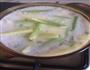 酸奶油金枪鱼芦笋汤的做法图解3