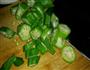 秋葵炒牛肉的做法图解5