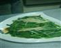白灼油麦菜的做法图解3
