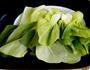 肉沫烧油菜的做法图解1