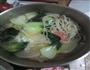 鸡蛋火腿面的做法图解3