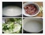 生菜肉末粥的做法图解2