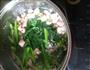 猪小肠煮菜花的做法图解5