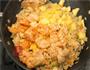 椰奶海鲜菠萝焗饭的做法图解10