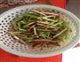 芹菜香干炒肉丝的做法图解2
