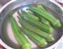 凉拌秋葵的做法图解3