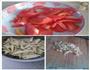 蒜香西红柿烧茄子的做法图解1