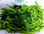 姜汁茼蒿的做法图解1