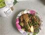 茭白毛豆炒肉丝的做法图解6