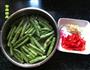 干煸四季豆的做法图解3