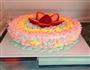 八寸彩虹心蛋糕的做法图解3
