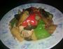 豆鼓肉片炒香菇的做法图解4