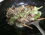 干锅茶树菇花菜的做法图解4