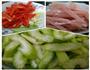 家常菜西芹炒肉丝的做法图解1