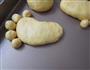 小脚丫肉松面包的做法图解11