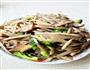 莲菜炒双菇的做法图解3
